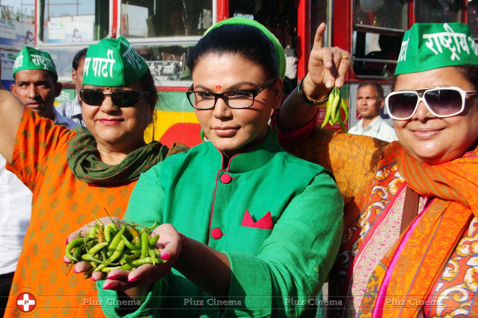 Rakhi Sawant - Rakhi Sawant election campaign Stills | Picture 741512