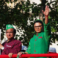 Rakhi Sawant - Rakhi Sawant election campaign Stills