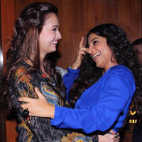 Vidya Balan & Dia Mirza at Bobby Jasoos Movie Wrap Up Party Photos | Picture 706453