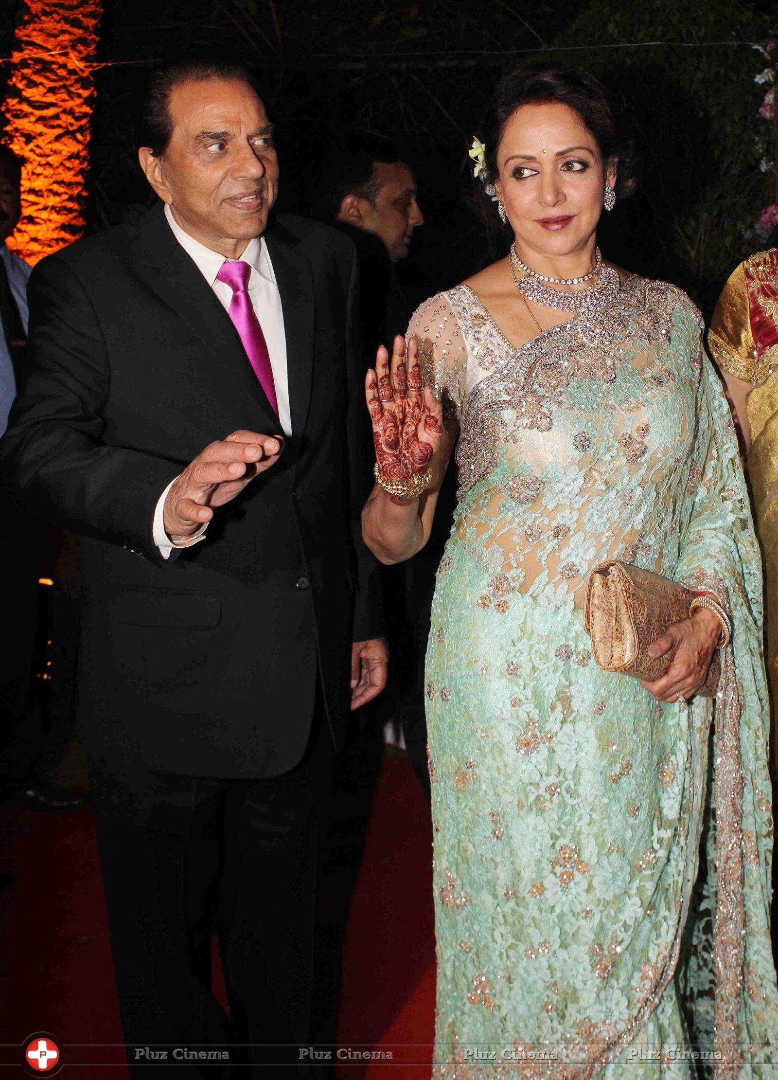 Celebrities at Ahana Deol and Vaibhav Vora Wedding Reception Photos | Picture 707064