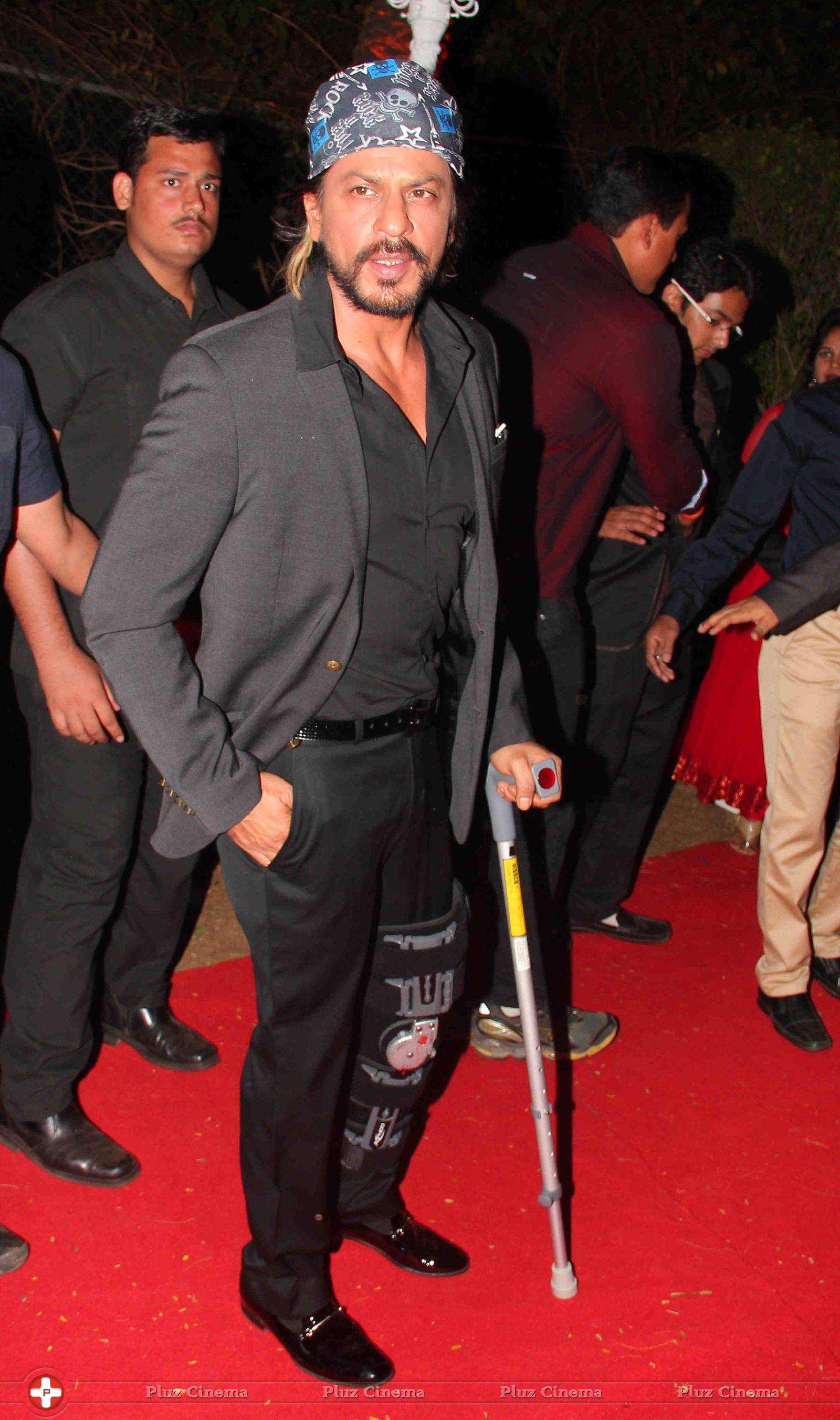 Shahrukh Khan - Celebrities at Ahana Deol and Vaibhav Vora Wedding Reception Photos | Picture 707115