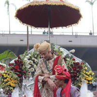 Celebrities at Ahana Deol and Vaibhav Vora Wedding Reception Photos | Picture 707047