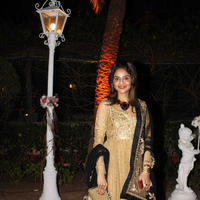 Madhoo - Celebrities at Ahana Deol and Vaibhav Vora Wedding Reception Photos