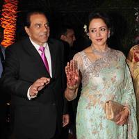Celebrities at Ahana Deol and Vaibhav Vora Wedding Reception Photos | Picture 707064