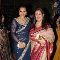 Celebrities at Ahana Deol and Vaibhav Vora Wedding Reception Photos