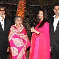 Celebrities at Ahana Deol and Vaibhav Vora Wedding Reception Photos