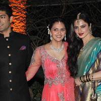 Celebrities at Ahana Deol and Vaibhav Vora Wedding Reception Photos | Picture 707093