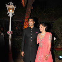 Celebrities at Ahana Deol and Vaibhav Vora Wedding Reception Photos | Picture 707096