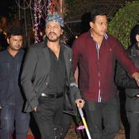 Shahrukh Khan - Celebrities at Ahana Deol and Vaibhav Vora Wedding Reception Photos