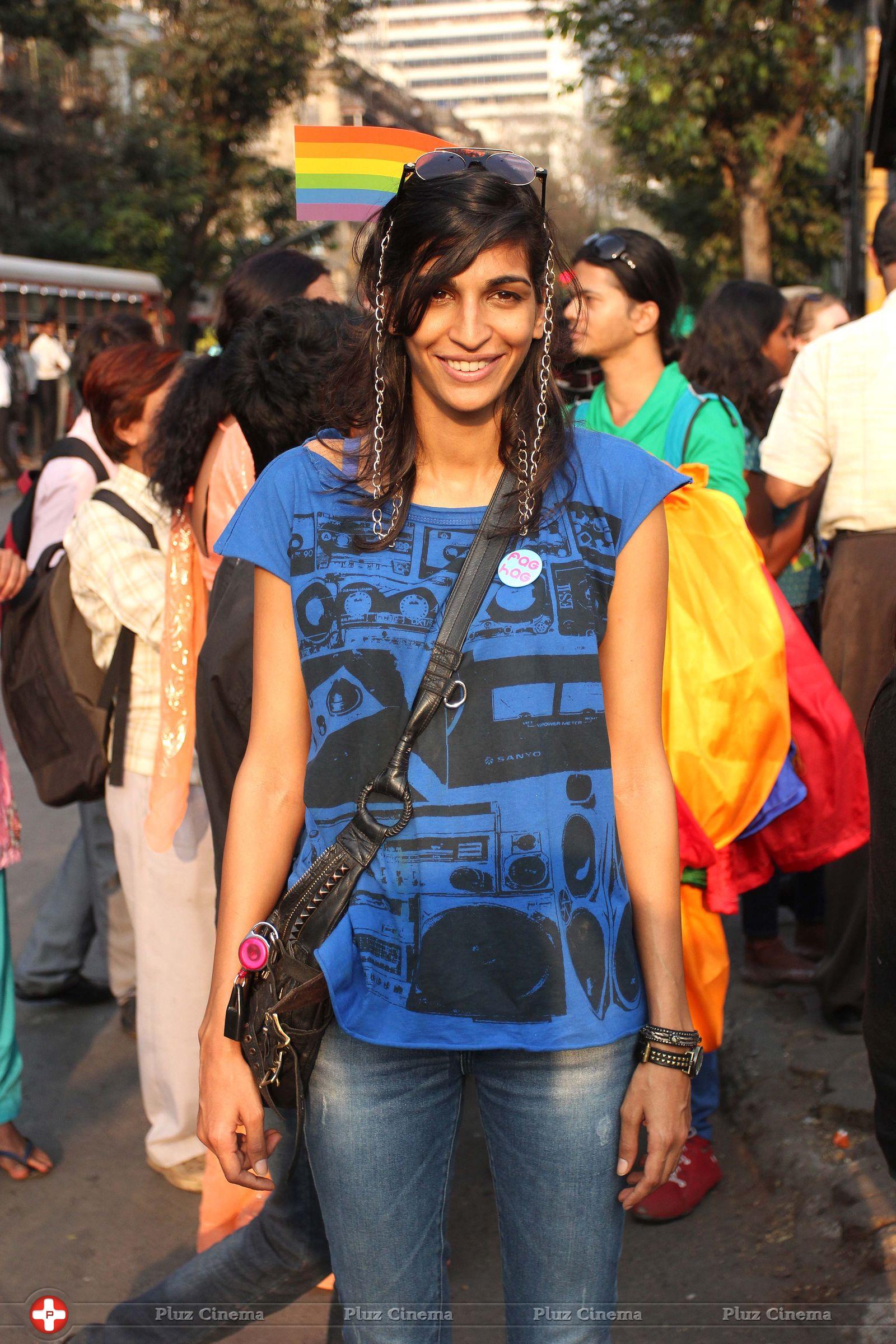 Anushka Manchanda - Anushka Manchanda at Gay protest against Supreme Court verdict Photos | Picture 706570