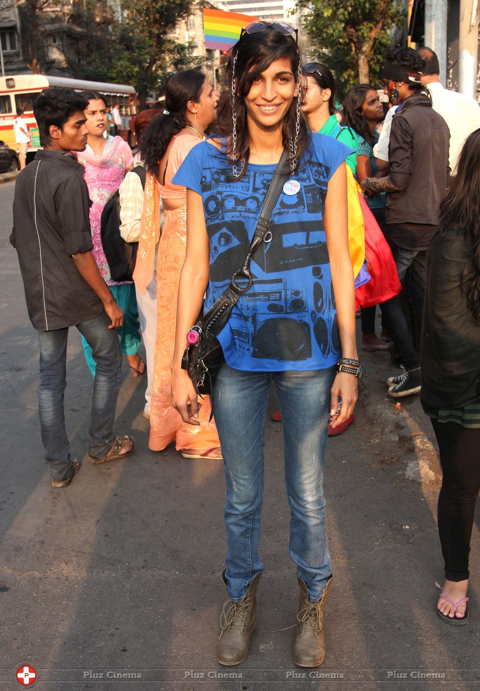 Anushka Manchanda - Anushka Manchanda at Gay protest against Supreme Court verdict Photos | Picture 706571