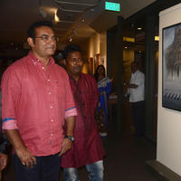 Abhijeet Bhattacharya - Inauguration of Palash Halder painting exhibition Photos