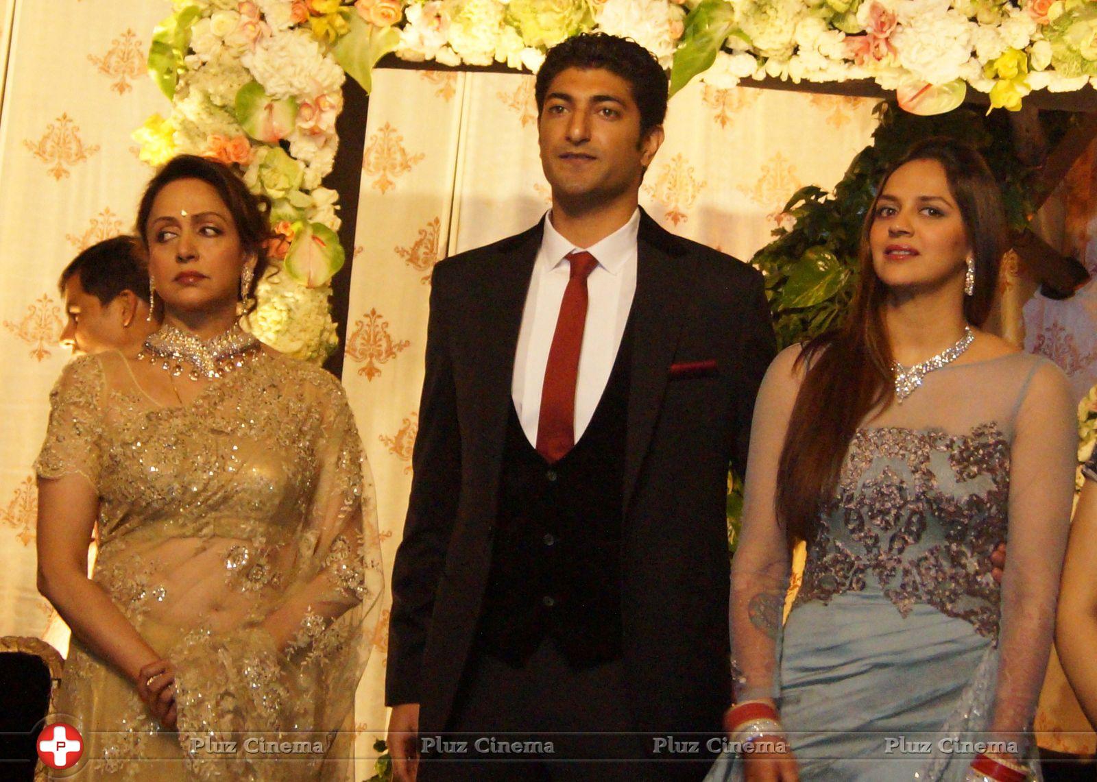 Ahana Deol's wedding reception Stills | Picture 709406