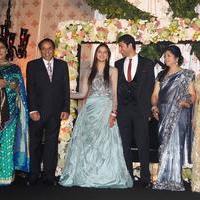 Ahana Deol's wedding reception Stills | Picture 709403