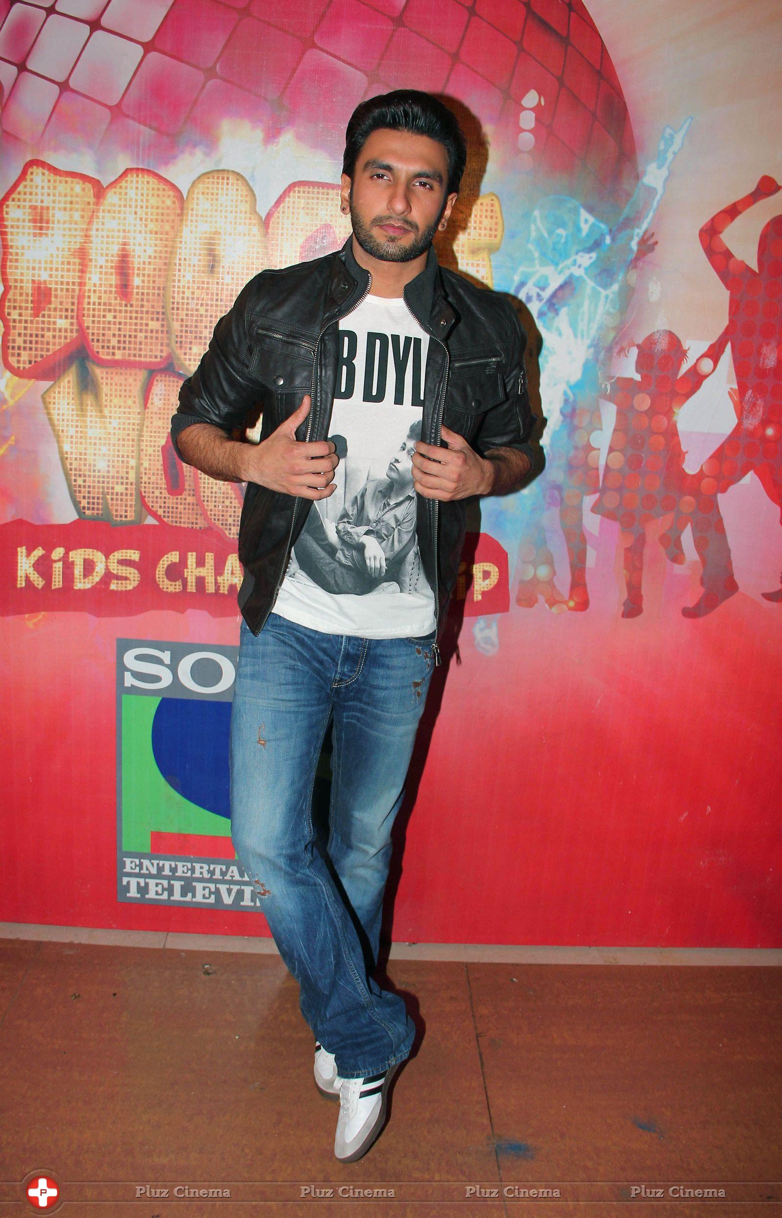 Ranveer Singh - Promotion of Gunday on the sets of Boogie Woogie Kids Championship Photos | Picture 709430