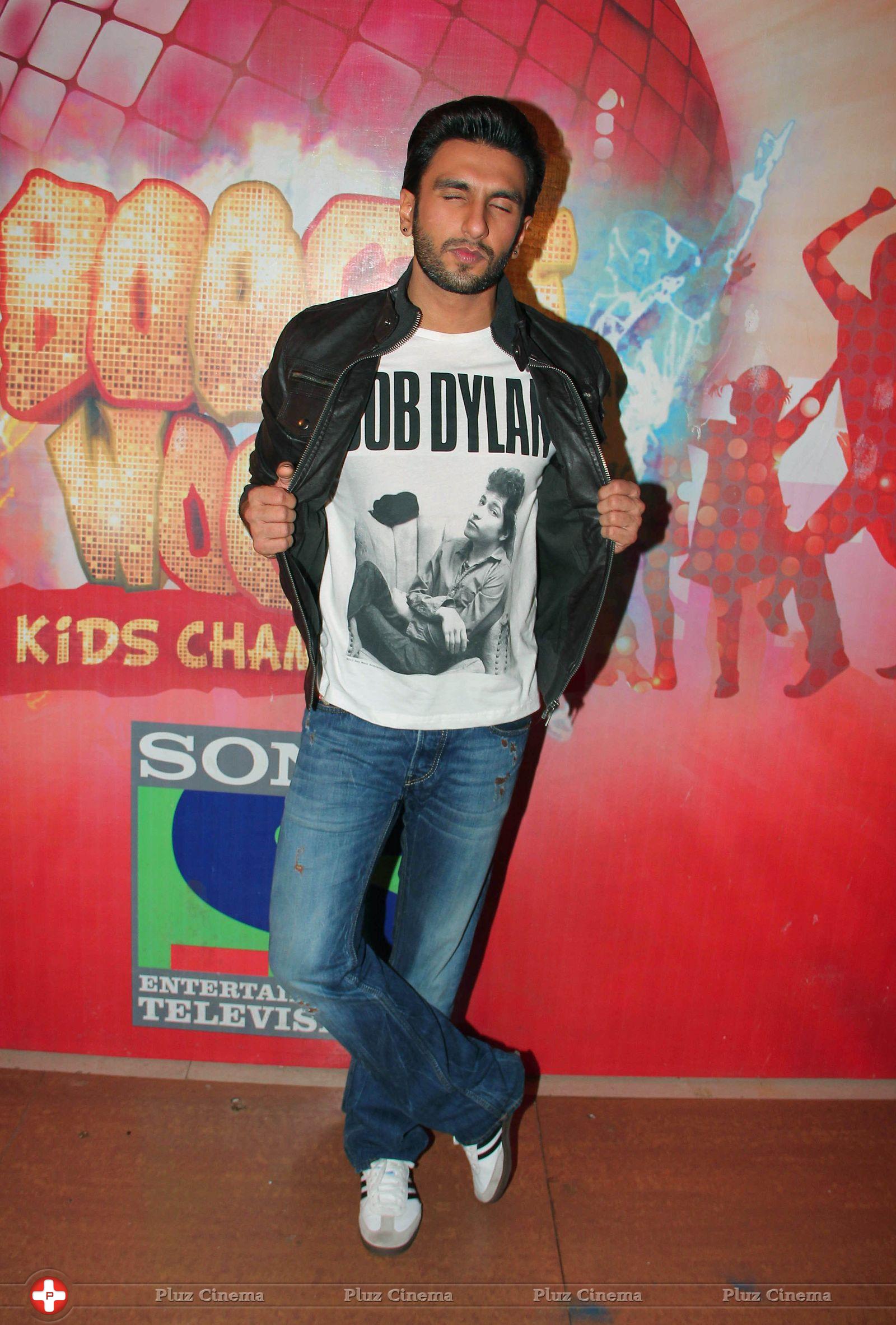 Ranveer Singh - Promotion of Gunday on the sets of Boogie Woogie Kids Championship Photos | Picture 709431