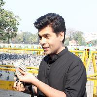 Karan Johar - Karan Johar shoots Mission Sapne at Gateway of India Photos