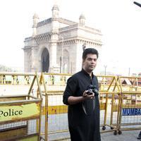 Karan Johar - Karan Johar shoots Mission Sapne at Gateway of India Photos