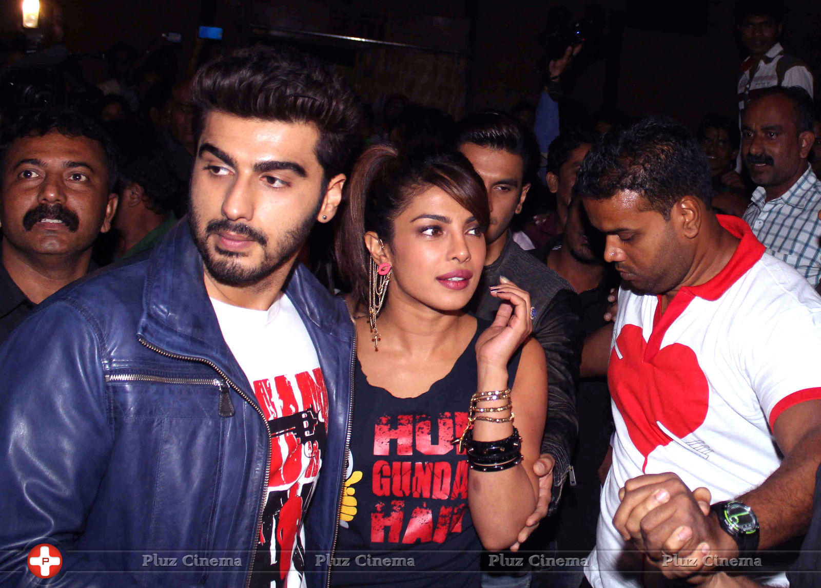 Star cast of film Gunday visit Gaiety Galaxy theatre Photos | Picture 712550