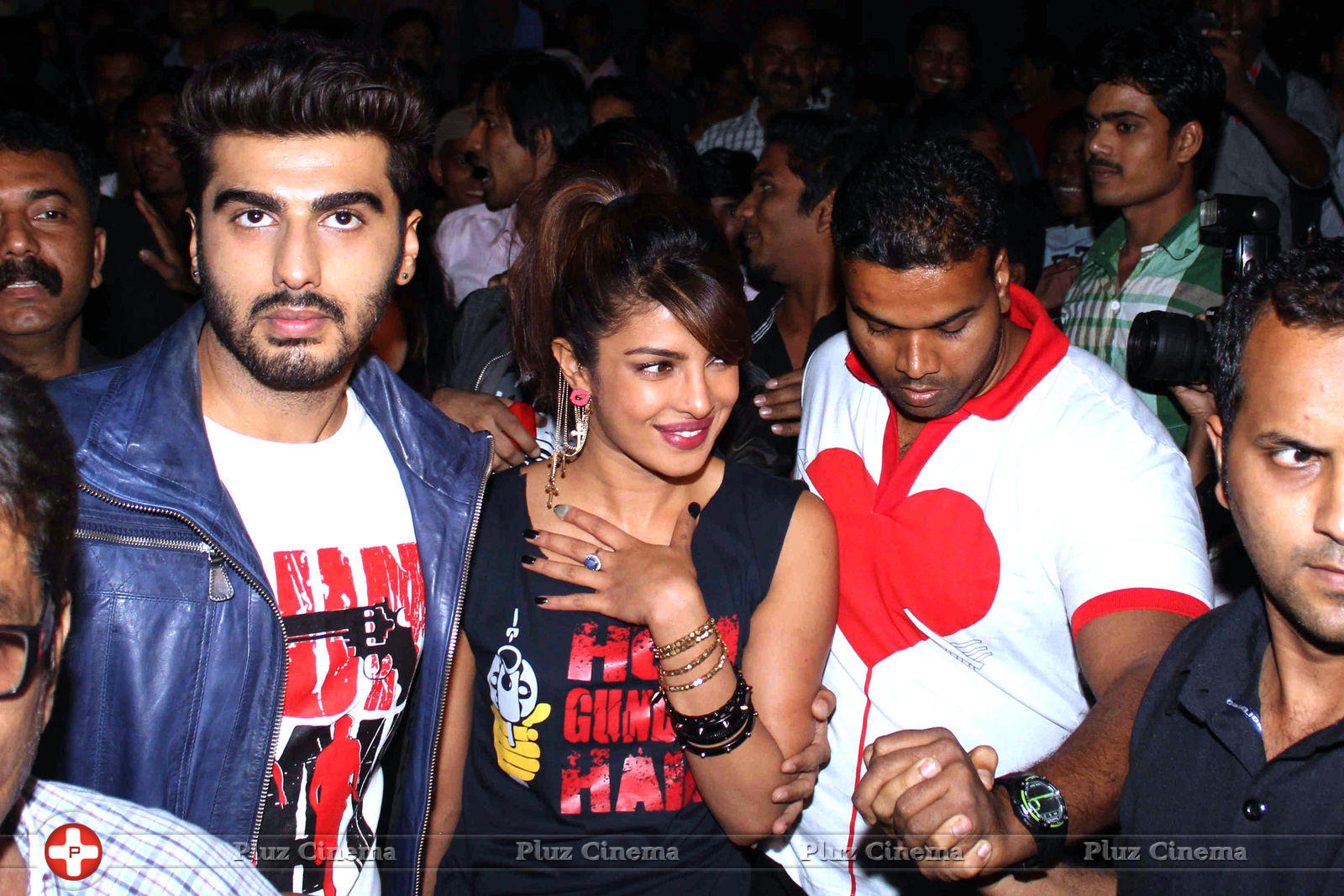 Star cast of film Gunday visit Gaiety Galaxy theatre Photos | Picture 712552