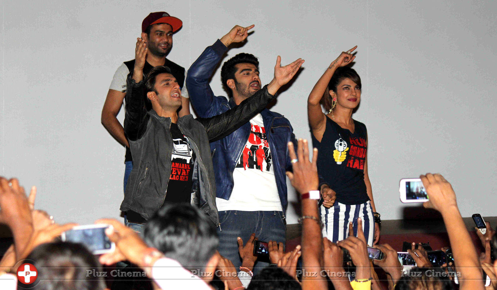 Star cast of film Gunday visit Gaiety Galaxy theatre Photos | Picture 712559