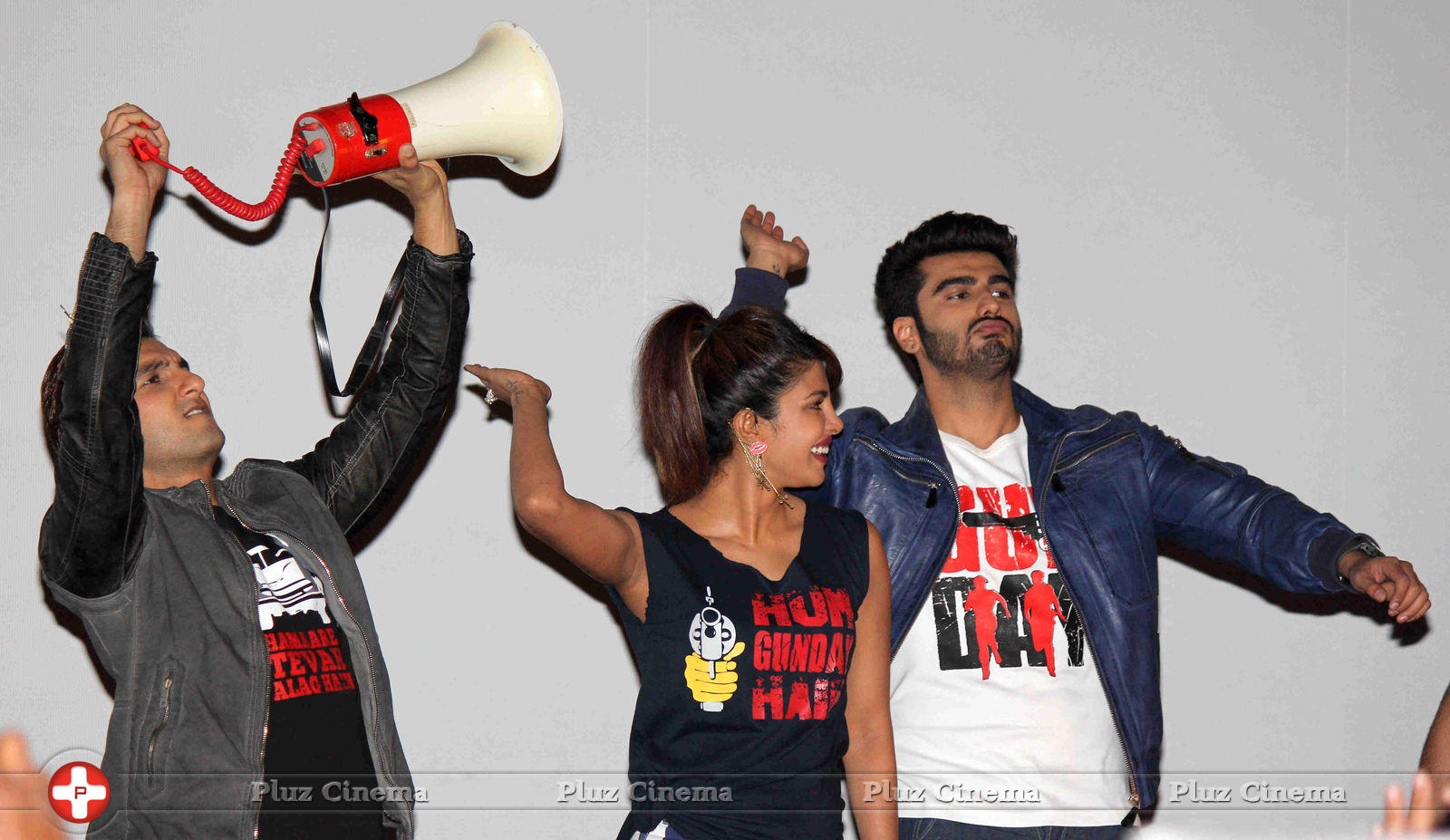 Star cast of film Gunday visit Gaiety Galaxy theatre Photos | Picture 712562