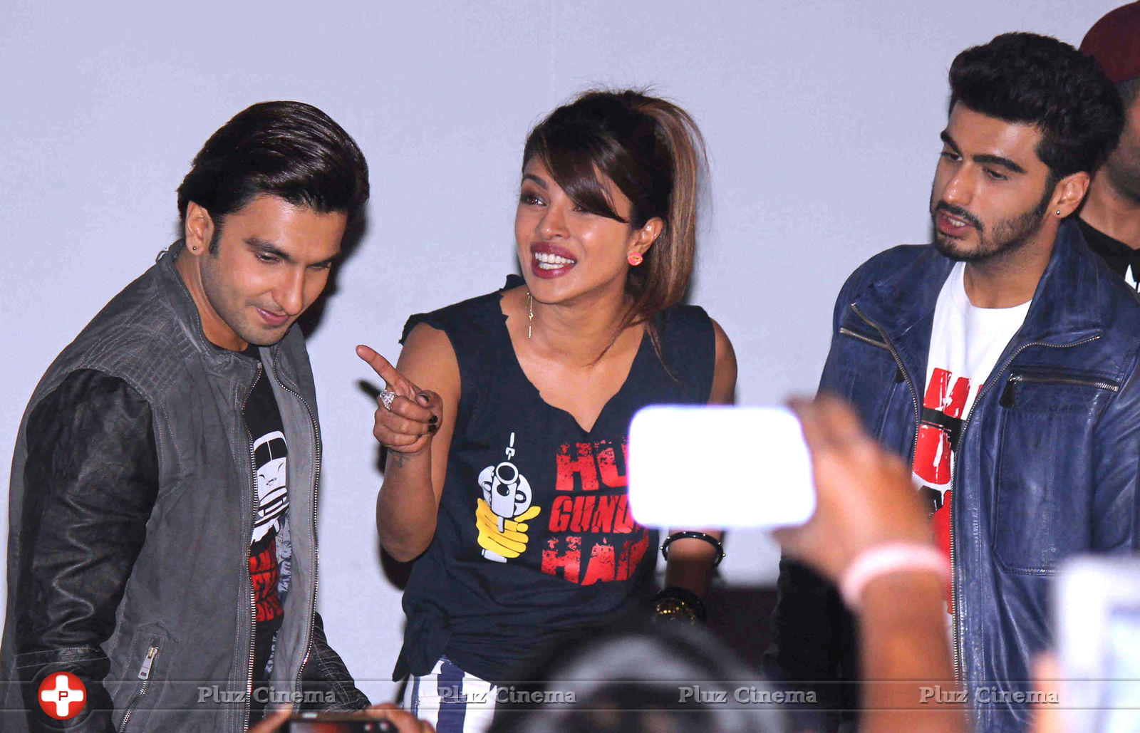 Star cast of film Gunday visit Gaiety Galaxy theatre Photos | Picture 712570