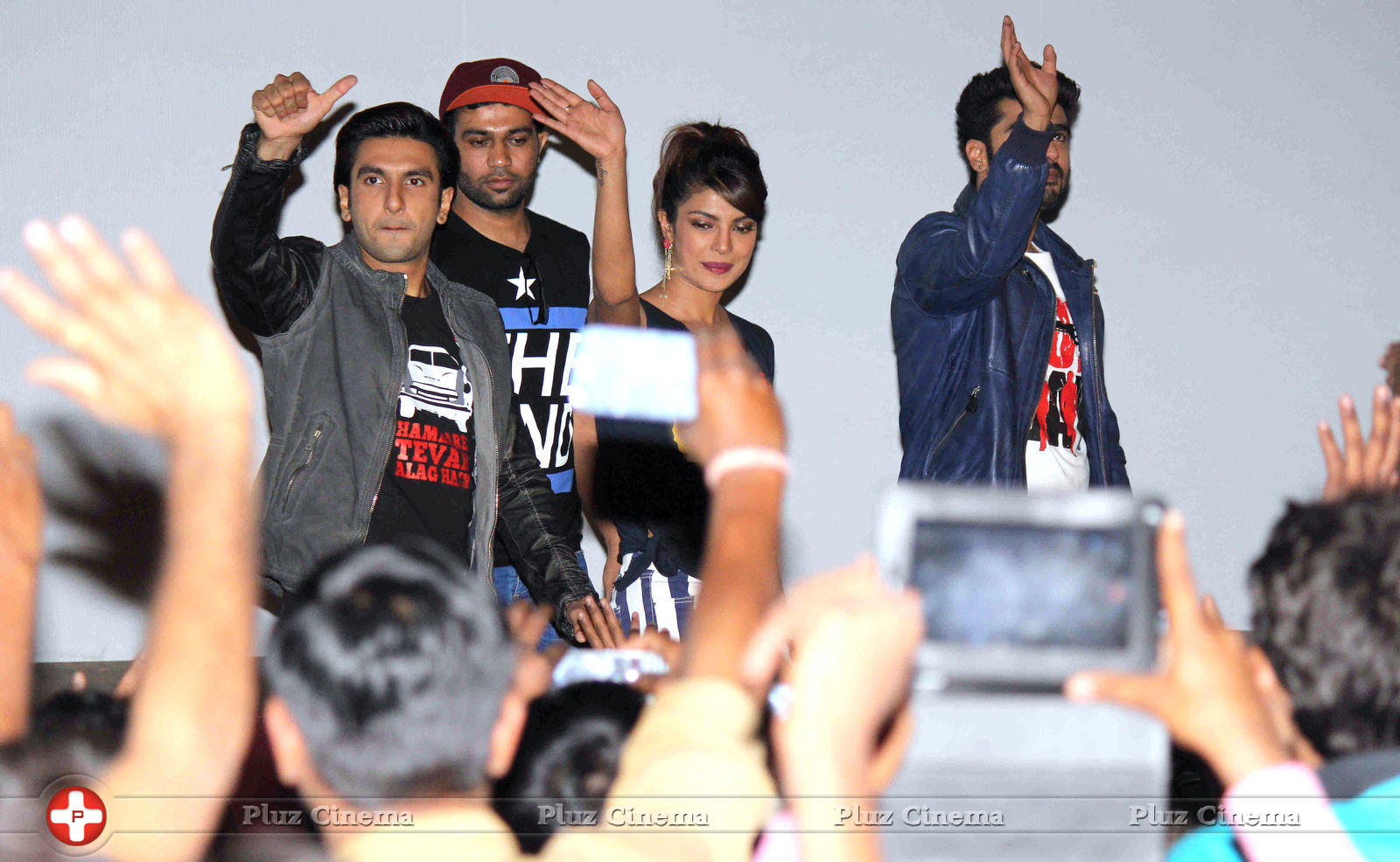 Star cast of film Gunday visit Gaiety Galaxy theatre Photos | Picture 712572