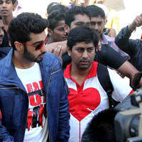 Star cast of film Gunday visit Gaiety Galaxy theatre Photos | Picture 712542