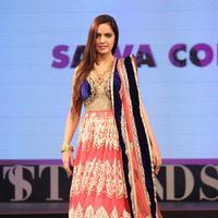 Shazahn Padamsee - Celebrities walk the ramp for Retail Jeweller India Trendsetters Photos | Picture 716791