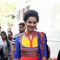 Kangana Ranaut - Promotion of film Queen on sets of Indias Got Talent Season 5 Photos