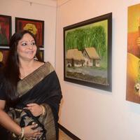 Rati Agnihotri - Artist Raosaheb Gurav exhibition Photos
