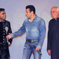 Salman Khan launches A.R. Rahman and Kapil Sibal album Raunaq Photos | Picture 720023