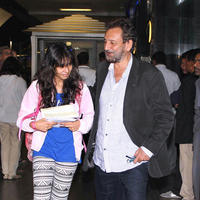 Shekhar Kapur - Celebrities spotted at Mumbai Airport Photos