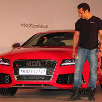 Salman Khan - Salman Khan Launches Audi RS 7 Sportback luxury car Photos