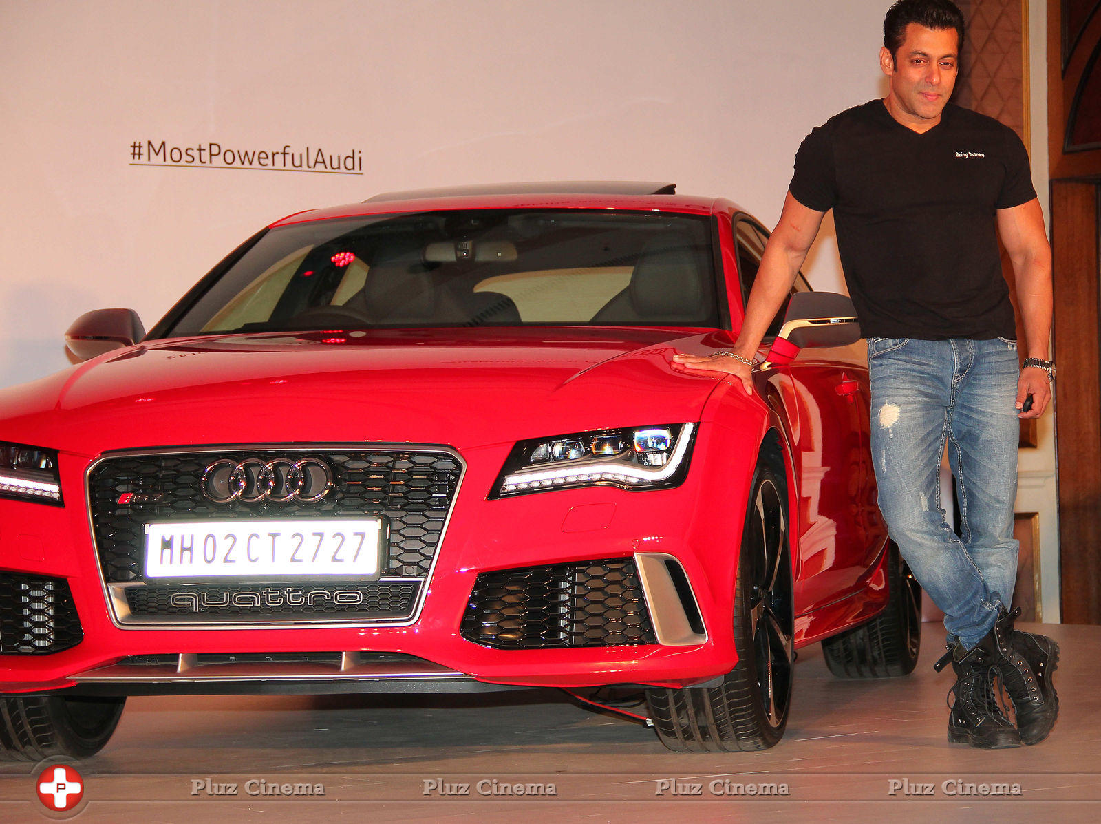 Salman Khan - Salman Khan Launches Audi RS 7 Sportback luxury car Photos | Picture 691965