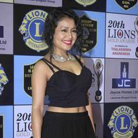 Neha Kakkar - 20th Lions Gold Awards Photos