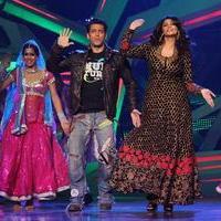 Salman Khan on the sets of Nach Baliye 6