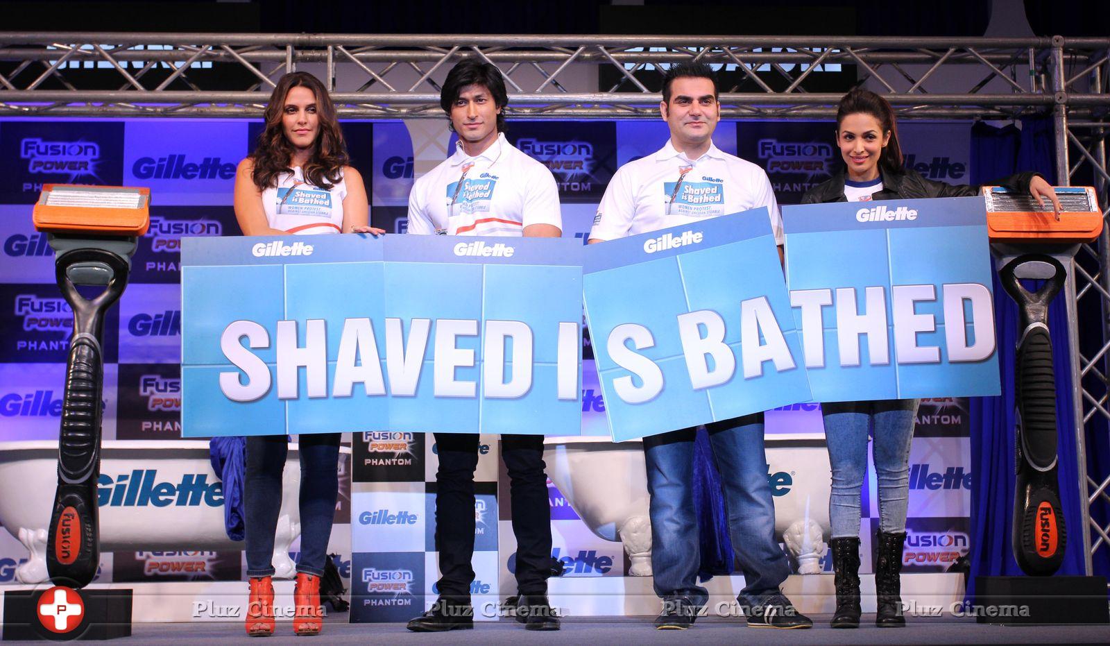 Bollywood stars shave at Gillette Campaign Photos | Picture 694263