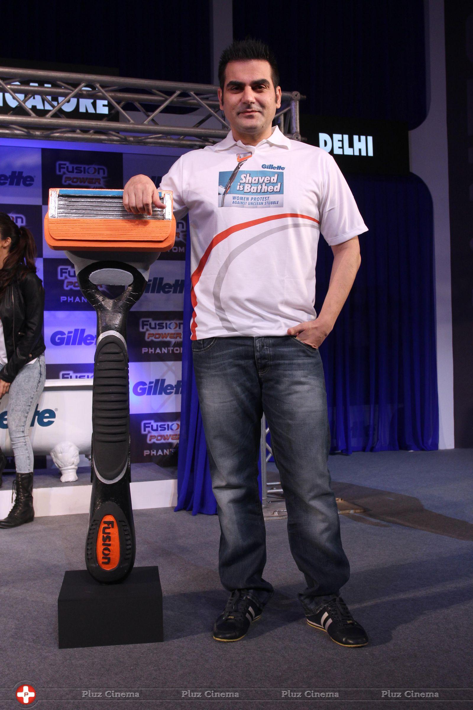 Arbaaz Khan - Bollywood stars shave at Gillette Campaign Photos | Picture 694273
