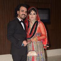 Wedding reception of Toshie Shabri and Aamna Ali Photos