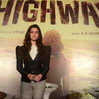 Alia Bhatt - Announcement of film Highway Photos