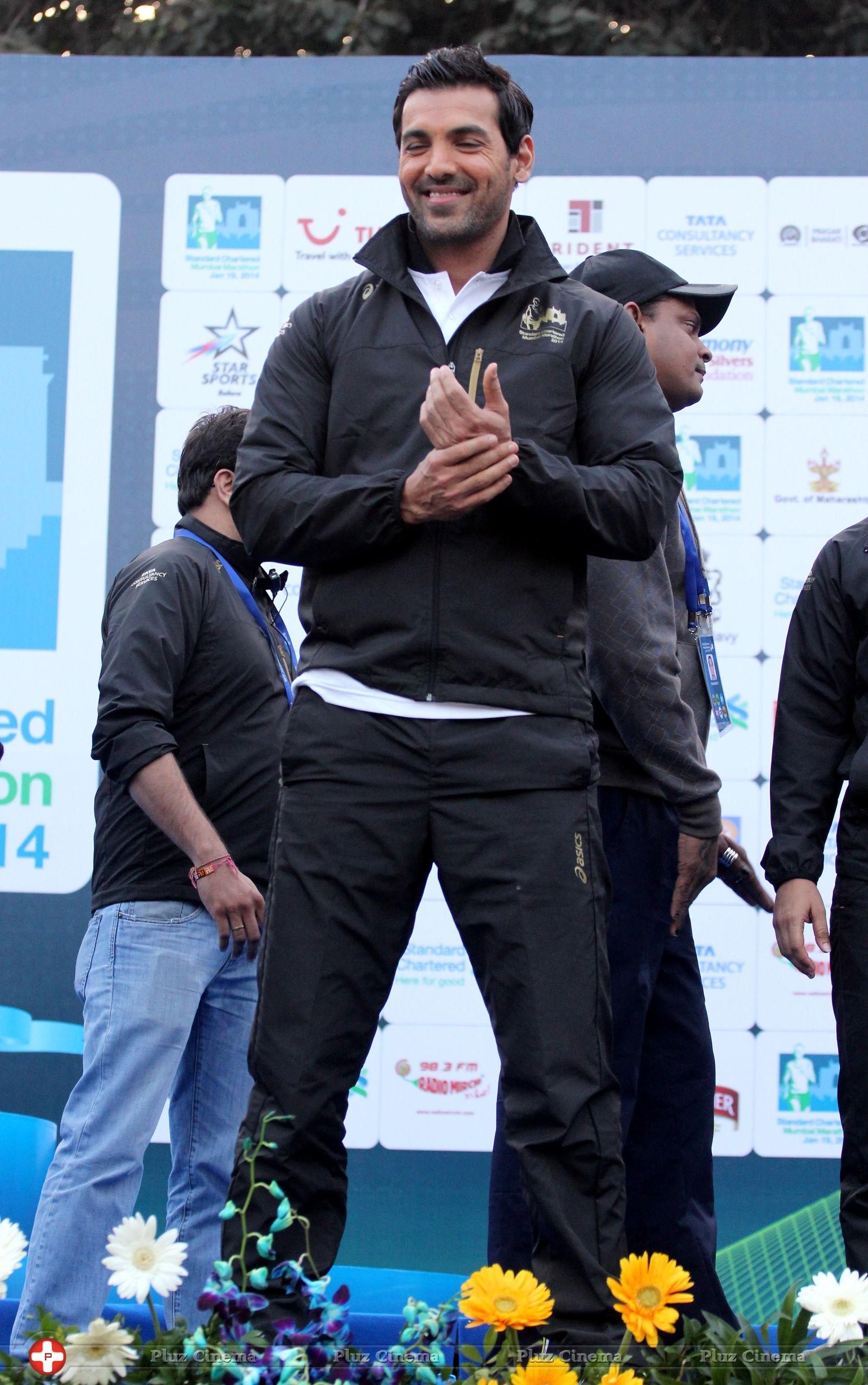 John Abraham - Mumbai Marathon 2014 Stills | Picture 699271