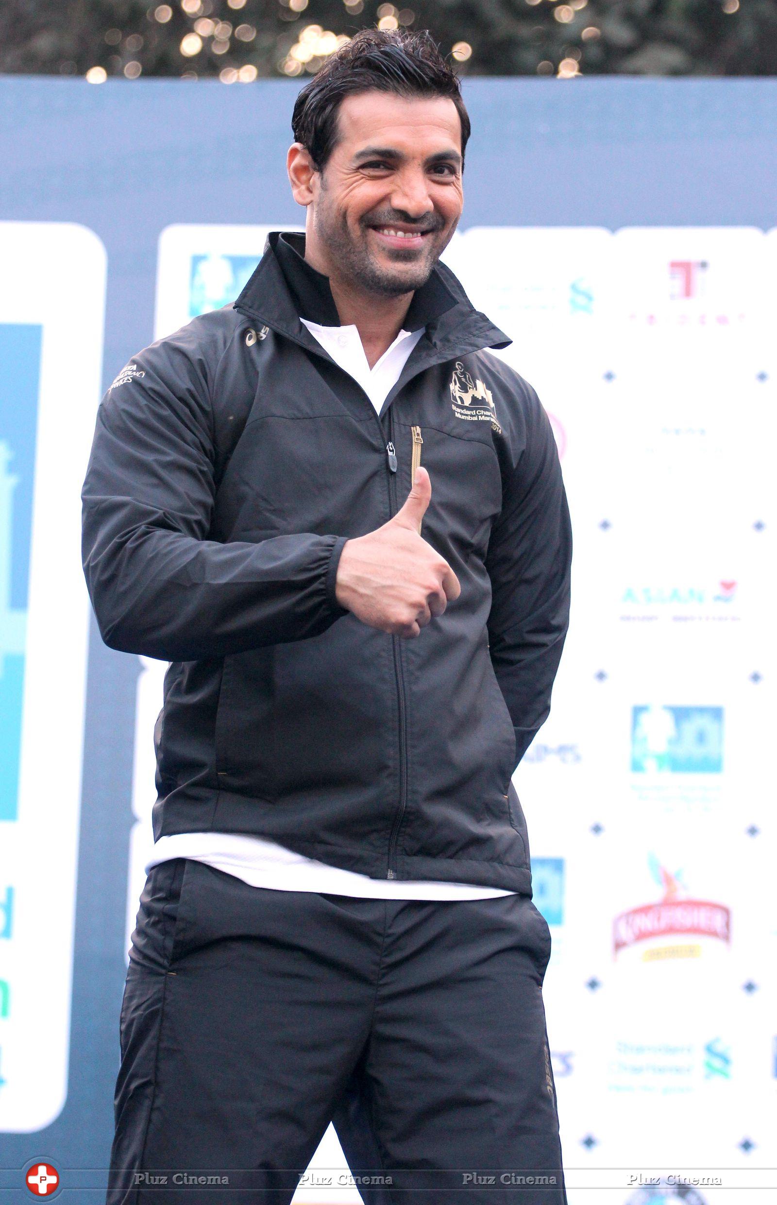 John Abraham - Mumbai Marathon 2014 Stills | Picture 699274