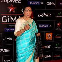 Asha Bhosle - 4th Gionee Star GiMA Awards Photos
