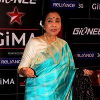 Asha Bhosle - 4th Gionee Star GiMA Awards Photos