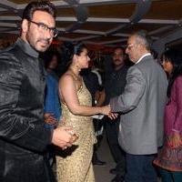 Ajay Devgn - Celebrities at The Wedding reception of Raghav Sachar and Amita Pathak Photos
