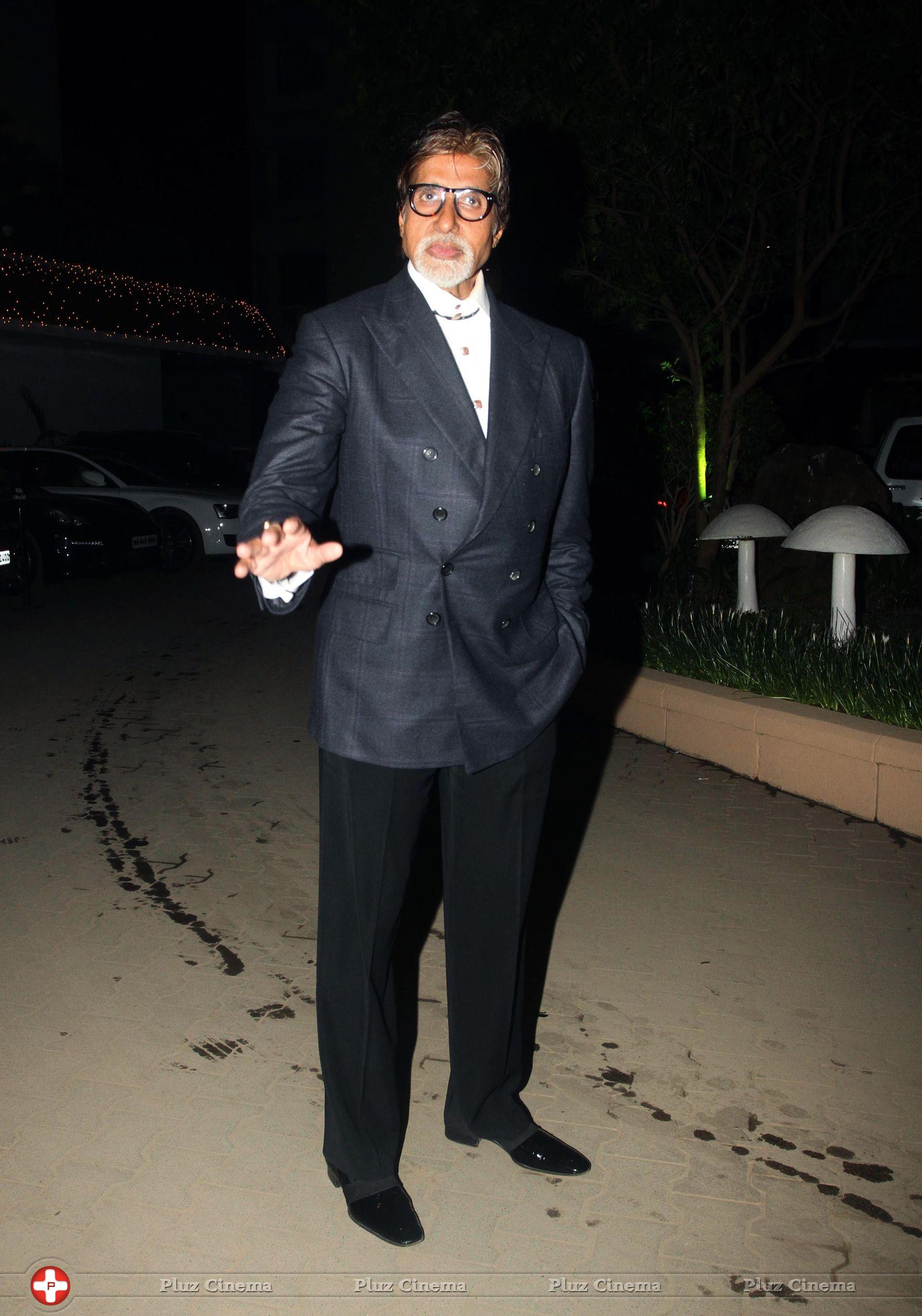 Amitabh Bachchan - Celebrities at The Wedding reception of Raghav Sachar and Amita Pathak Photos | Picture 701238