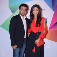 Shilpa Shetty & Raj Kundra at Worli Festival 2014 Photos