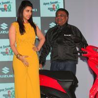 Parineeti Chopra - Salman and Parineeti launches Suzuki two wheelers Photos